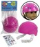 Dress Along Dolly Doll Bike Helmet, Pink With Easy Strap And Decorate Yourself Decals Fits American Girl