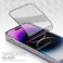 Moxedo Lite Crystal-Clear Protective Case with 9H Tempered Glass Screen Protector Compatible for iPhone 14 Pro Max