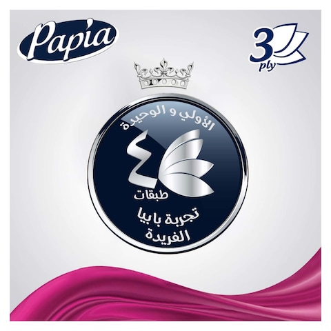 Papia Soft Facial Tissues - 4Ply - 500 Tissues - 6 Count