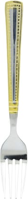 Rk - Gold Tea Fork 6Pcs Set - Regal 15 Cm-Rk0075