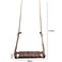 Lingwei - Garden Decoration Wooden Small Swing Vase Rack