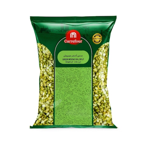 Carrefour Green Split Moong Dal 1kg