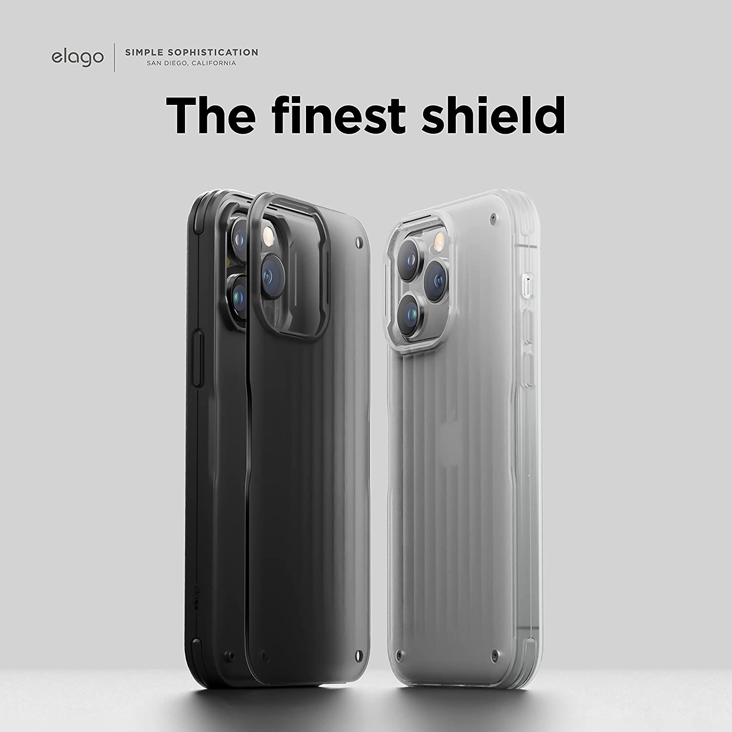 Elago Buckler for iPhone 14 Pro Max case cover - Transparent