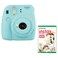 Fujifilm Instax Mini9 Instant Camera with Film Pack of 20 Ice Blue