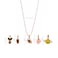 Aiwanto Kids Necklace and Earring Set Girl's Gift for Birthday Necklace Set