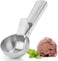 KASTWAVE Ice Cream Scoop &ndash; Stainless Steel Ice Cream Scoop with Easy Trigger Release, Ice Cream Scooper with Comfortable and Anti-Freeze Handle, Perfect for Frozen Yogurt, Gelato, Sundae