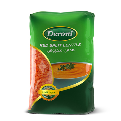 Deroni Red Split Lentils 900GR