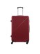 ParaJohn ABS Hardside Spinner Check In Medium Luggage Trolley, 24 Inch, Burgundy