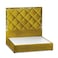 In House Victoria Velvet Bed Frame - King - 200x180 cm - Gold