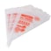 100 Pieces Piping Pastry Bag Plastic Disposable Cream Pastry Bag Cake Icing Sugarcraft Cupcake Piping Decorating Tool For Baking Supplies Medium 31.5CMx21CM