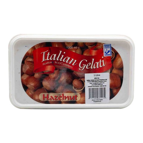 Italian Gelati Hazelnut Ice Cream 1L