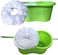 Generic Spin Mops 360 Degree Spinning Mop Bucket Home Cleaning With 2 Mop Heads