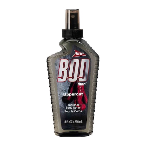 Bod Man Uppercut Body Spray Black 236ml