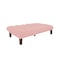 In House Sana 2 In 1 Sofabed Velvet Upholstered - Light Pink