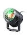 Lixada - Sound Activated RGB Mini LED Crystal Ball 3W Multicolour 11.40x9.80x10.80centimeter