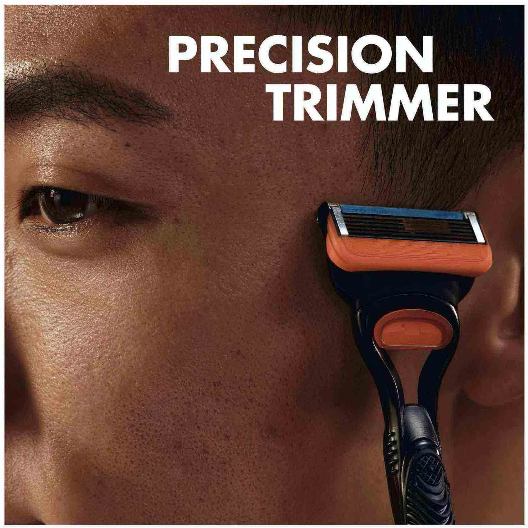 Gillette Razor Fusion 5 Blades A Smooth Long Lasting Shave 4 Pieces product thumbnail 5