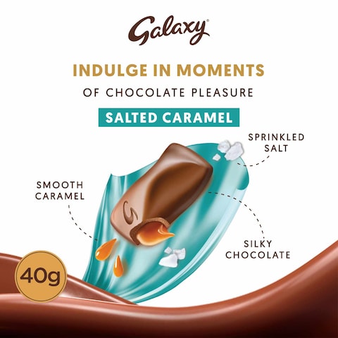 Galaxy Salted Caramel Chocolate Bar 40g