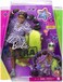 Barbie Extra Doll #7 In Top, Shorts &amp; Furry Shrug With Pet Pomeranian, Long Pigtails With Rainbow Hair Ties, Outfit &amp; Accessories, Multiple Flexible Joints