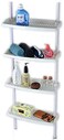 New 1859 4 Tier Kitchen Bathroom Storage Shower Caddy Shelf Shelves Adjustable Height   Rectangular Large Space Plastic Commode Shelves Rack