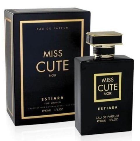 Estiara Miss Cute Noir For Her Eau De Parfum, 90ml