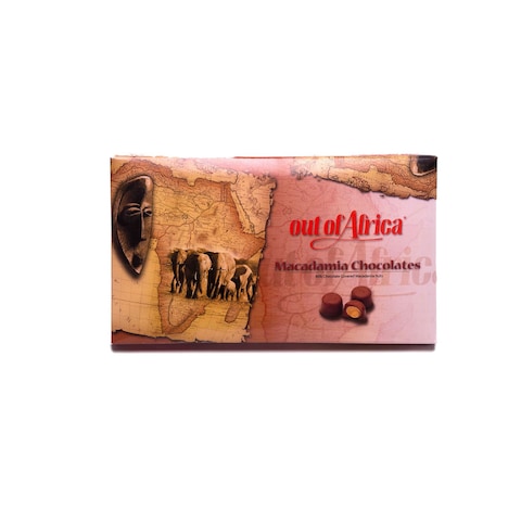 Out Of Africa Milk Chocolate Covered Macadamia Nuts Chocolates 195g