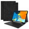 Generic-BT Wireless Keyboard Case Cover Protective Case Portable Keyboard for iPad Pro 11(Black-Black)
