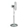 Crownline SF-401   16-Inch 4-Blades Metal Stand Fan, 3-Speed Levels, 7 Hours Timer with Remote Control