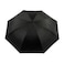 Biggdesign Moods Up Reverse Umbrella For Rain, Robust, Lightweight, Inverted Umbrellas For Rain, Windproof, 8 Ribs, Upside Down Umbrella Inverted for Women and Men, Black/Purple, &Oslash; 43 in