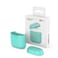 AhaStyle - Apple Airpods Case, Impact Resistance cover made of Premium Silicone Case for Apple Airpods 1 and 2 with Front LED visible and Support wireless charging - Mint Green