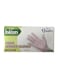 falcon 100-Piece Powder Free Vinyl Falcon Gloves Clear Extra Large