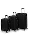 Senator Hardside 4 Piece Set of 4 Wheel Spinner Luggage Trolley in Black Color A1012-4_BLK
