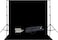 Coopic S02 Background Stand Kit: 1Pc 2m*2m/200cm*210cm Backdrop Background Stand, 1Pc 1.6m*3m Black Non Woven Backdrop, 4Pcs Steel Clamp Clips For Photography Adjustable Photo Video Studio