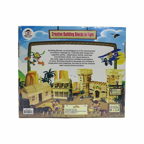 Creative Building Blocks To Fight - 102 Pieces