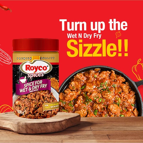 Royco Wet &amp; Dry Fry Spice 100G