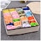 Pcs/Set Storage Box Non-woven Fabric Cardboard Foldable Case Divider For Necktie Bra Sock Underwear Organizer Container Home Closet Organizer Boxes for Storage