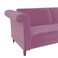 In House Serena 2 In 1 Sofabed Velvet Upholstered - Light Purple