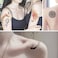 Cute Watercolor Cartoon Design Temporary Tattoo Feather bird Butterfly Flower Transfer Tattoo Stickers for Women Girl Tatoos 10 Sheets