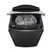 LG Top Washing Machine Load, 25 kg, Platinum Black,T25H9EFHTP