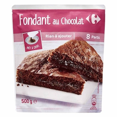 Carrefour Chocolate Fondant 500GR