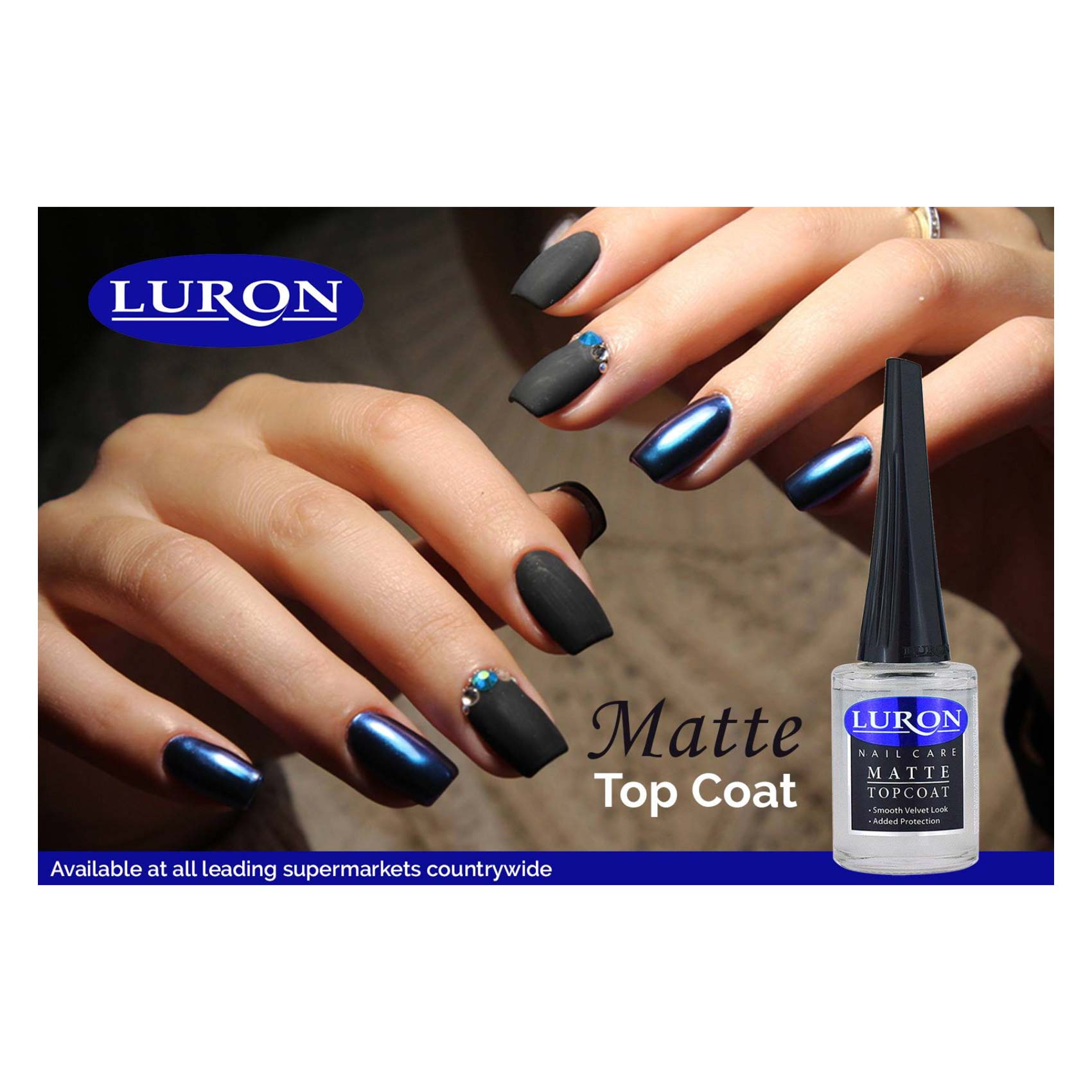 Luron Matte Topcoat Nail Polish 14ml