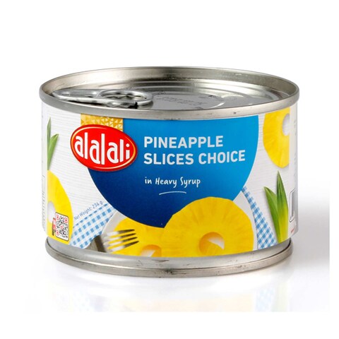 Buy Al Alali Choice Pineapple Slices In Heavy Syrup 234g in UAE