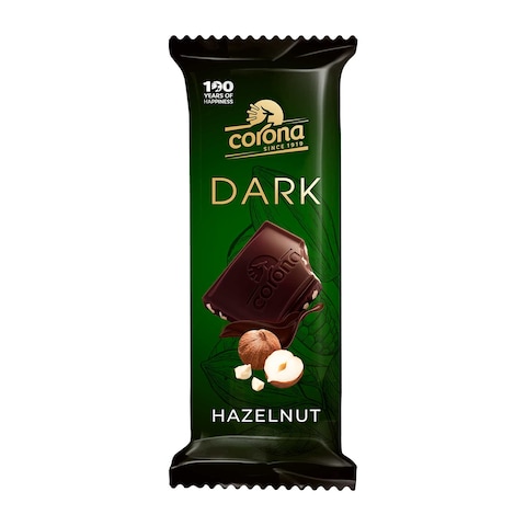 Corona Dark Chocolate with Hazelnut - 6 Pieces