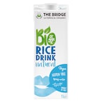 Buy The Bridge Bio Organic Rice Drink Natural 1L in UAE