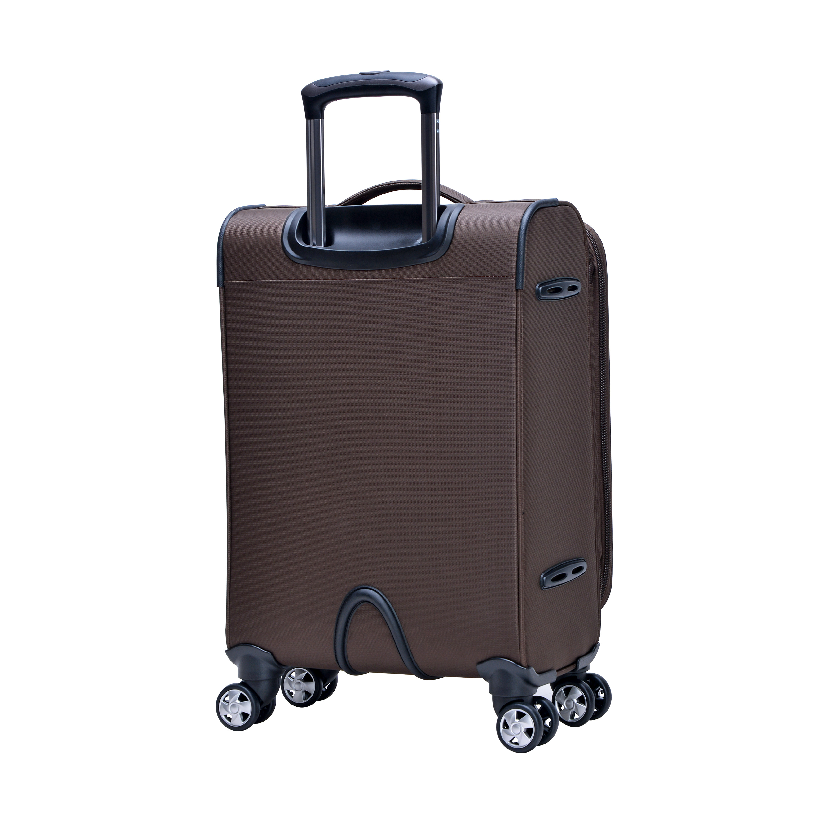 Eminent 4 Wheel Soft Casing Expandable Recycled Cabin Luggage Trolley 55cm Camel&nbsp;V6093SZ-20