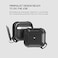 VRS Design Active designed for Airpods 3 case cover (2021) with Carabiner - Metal Black