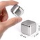 Stainless Steel Ice Cubes, Metal Whiskey Stones, Chilling Stones with Tongs &amp; Tray for Wine Beer, Gift Men Father