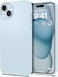 Spigen Thin Fit designed for iPhone 15 case cover (2023) - Mute Blue