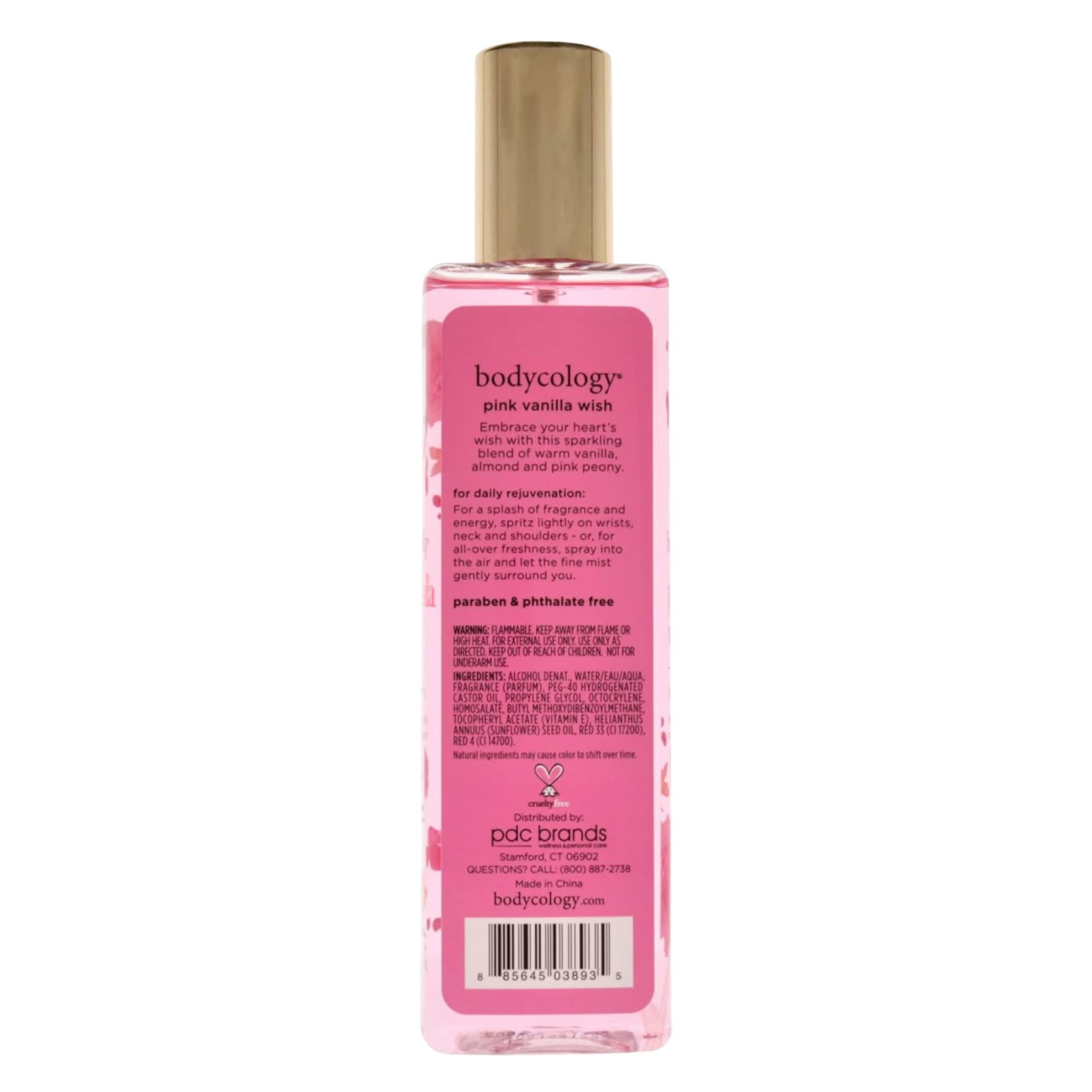 Bodycology Pink Pink Vanilla Body Spray Buy Bodycology Pink