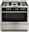 Hoover Free Standing Gas Cooker HGC-S95G-S Silver And Black 90x60cm
