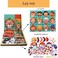 80 Pcs Magnetic Wooden Puzzle Clown Face Making Toys for 3+ aged Kids